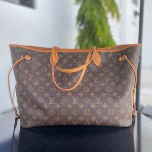 Louis Vuitton Neverfull GM Monogram Canvas Handbag
